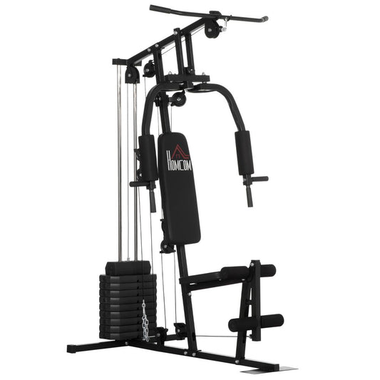 Multifunction Home Gym Machine with 45kg Weights for Full Body Workout