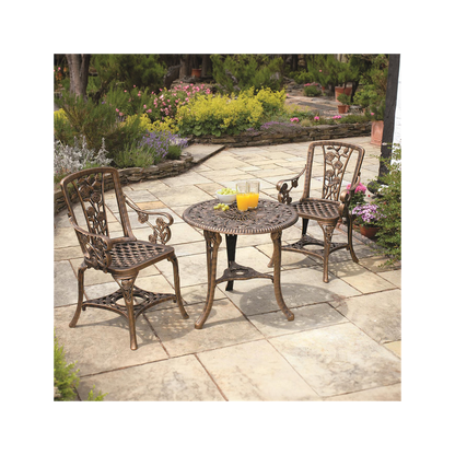 Rose Armchair Patio Set - Bronze