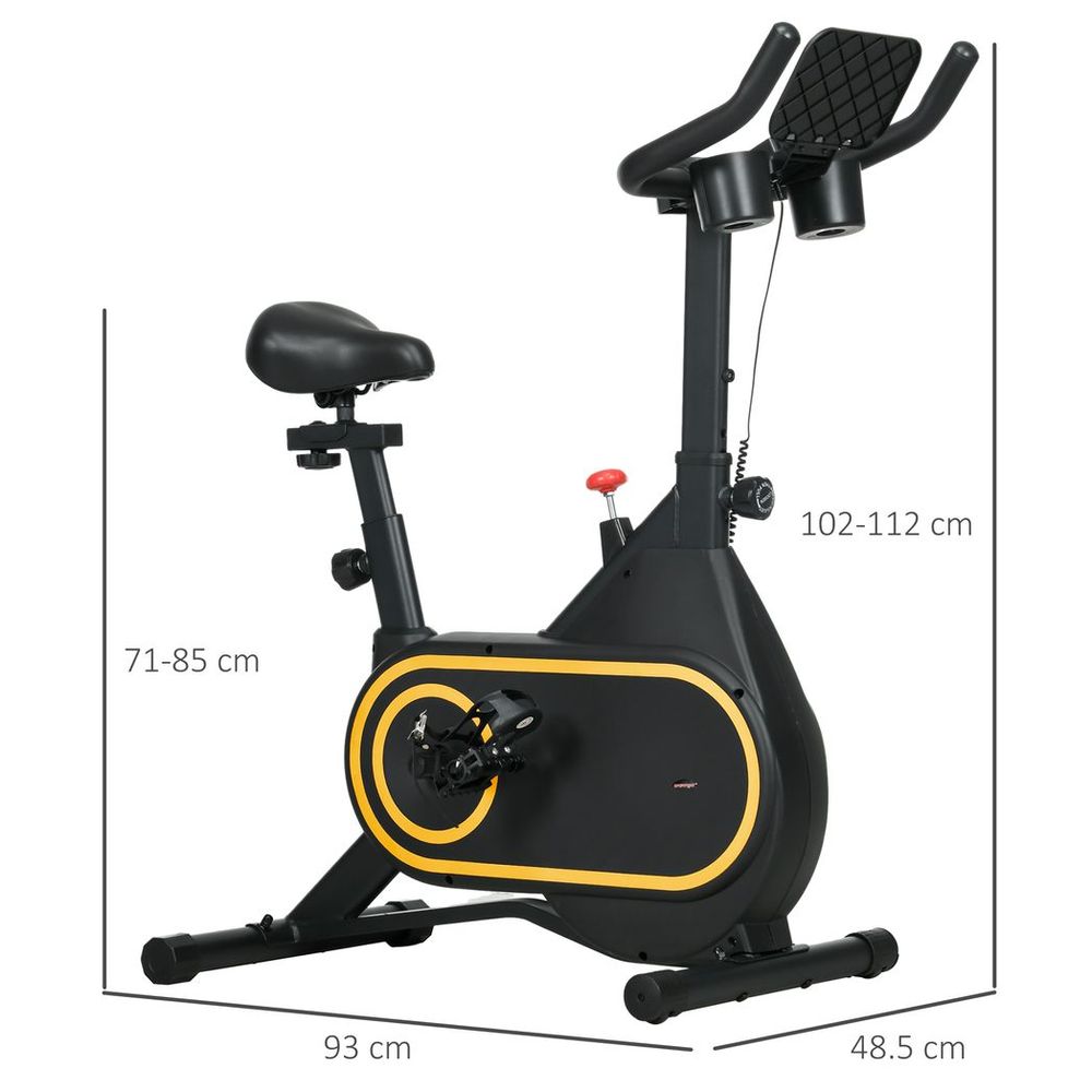 Exercise Bike Stationary Bike with LCD Display for Home Cardio Workout